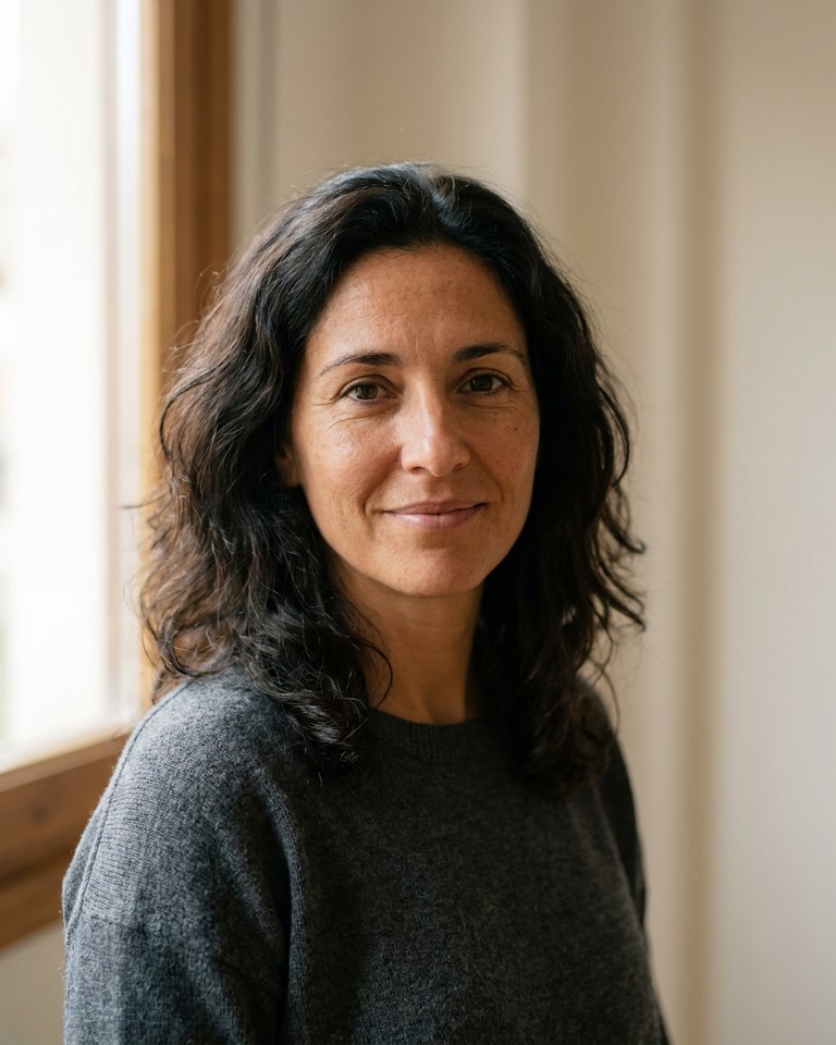 Retrato de Elodia Santos